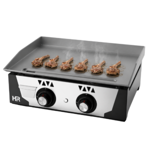 Plancha a gas Fainca HR PLC6100 — 2 quemadores Serie 100
